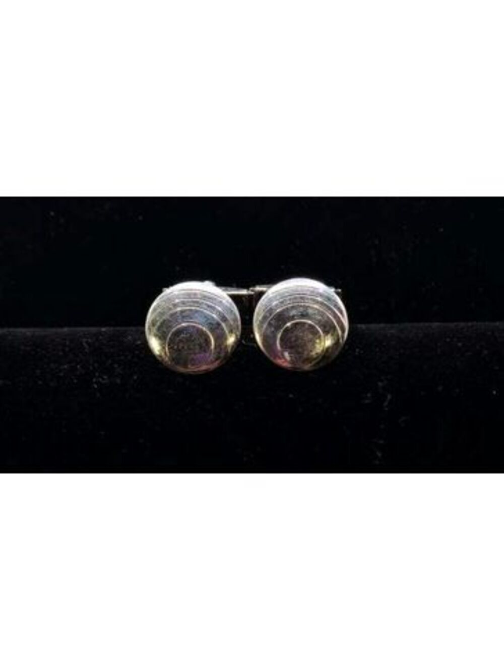 Accutime Men's Silver and Gold Accessory
